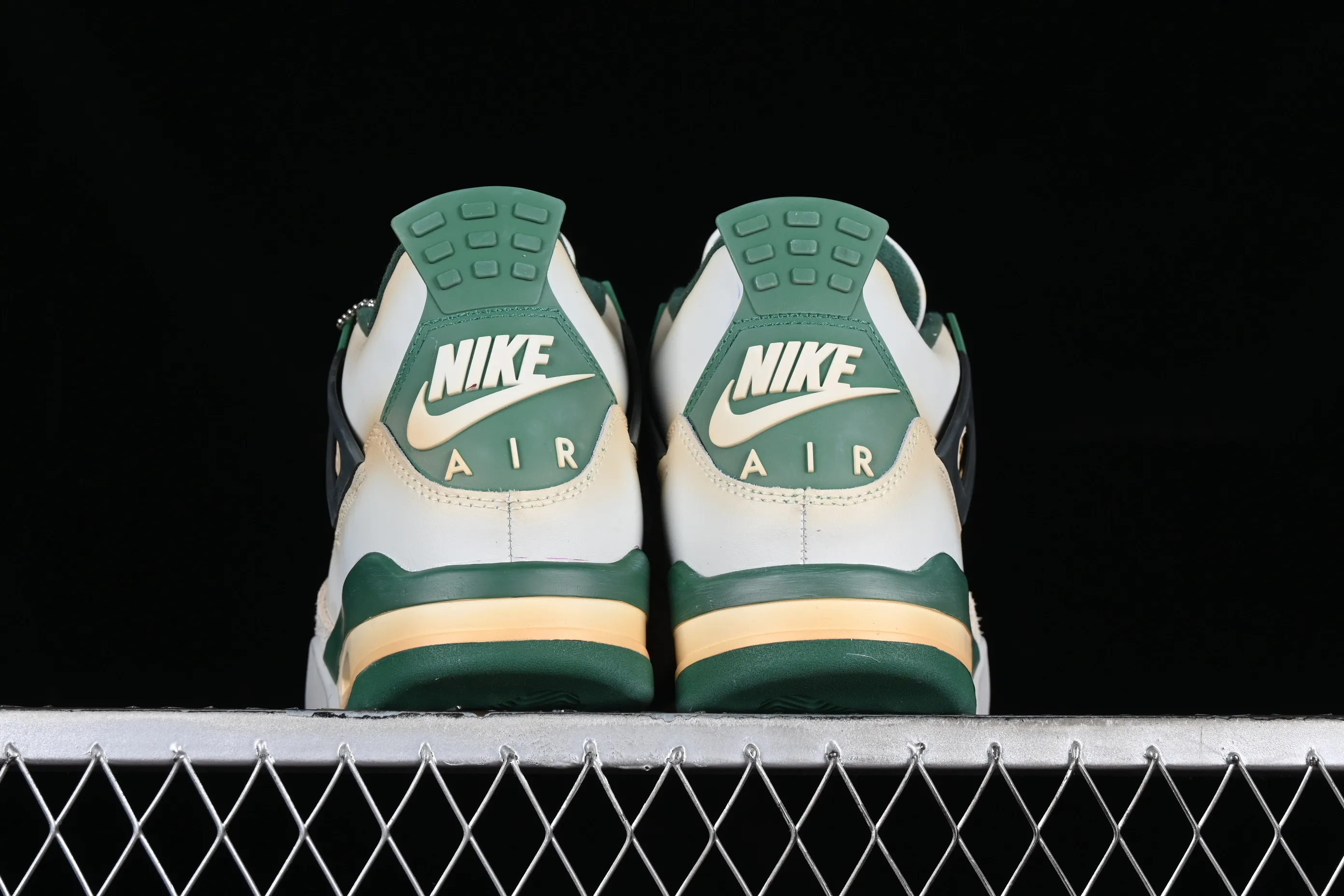All categories Air Jordan Jordan series basketball shoes Air Jordan 4 Bulbasaur x Jordan Air Jordan 4 Retro AJ4 Jordan 4 Bulbasaur joint model basketball shoes DC7770-106